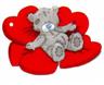 nounours coeurs